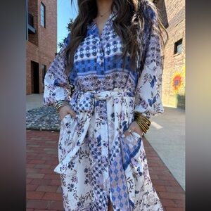 Anthropologie BTFL Life Luna Maxi Dress